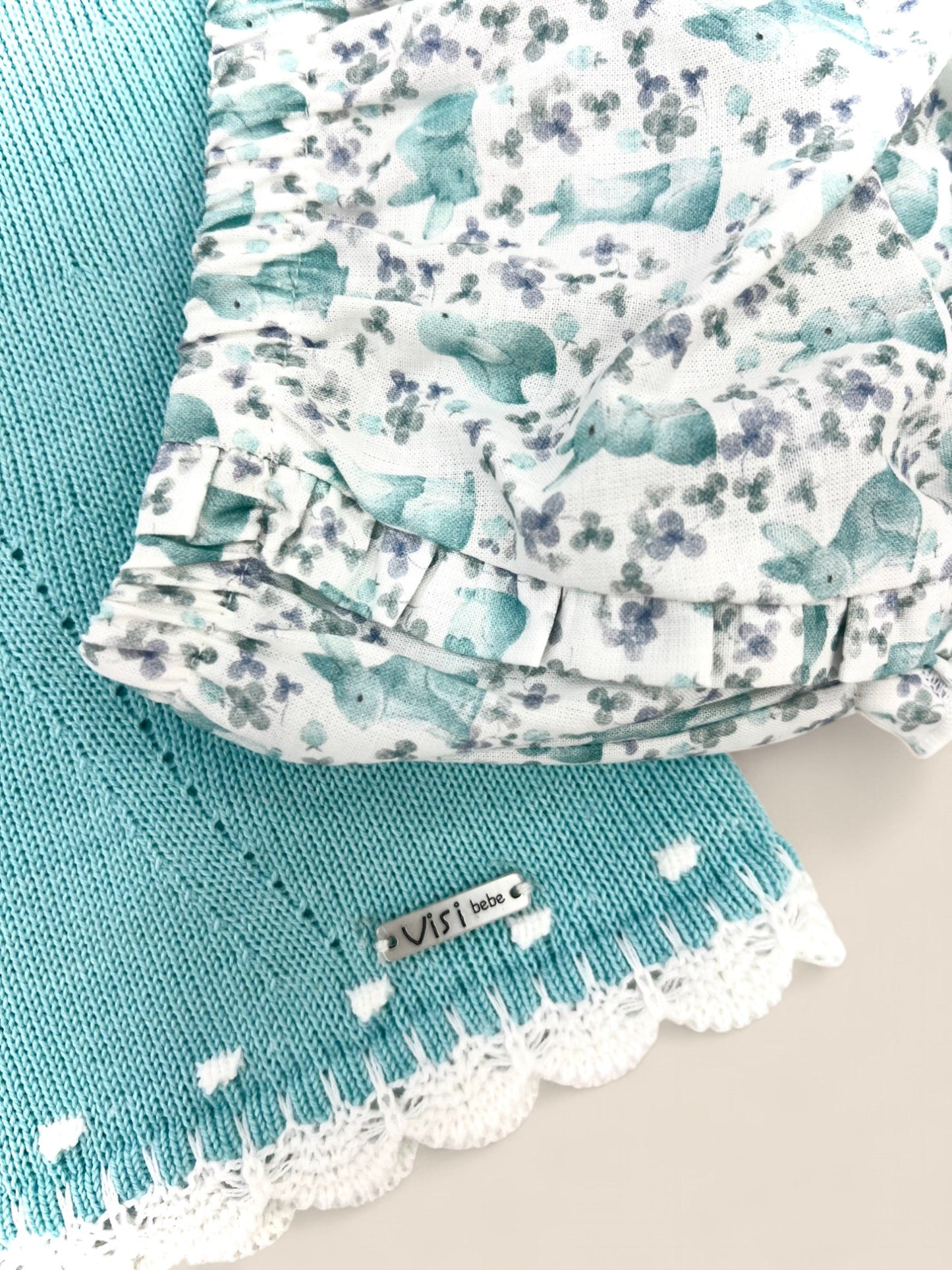 Vestido punto agua con braguita.