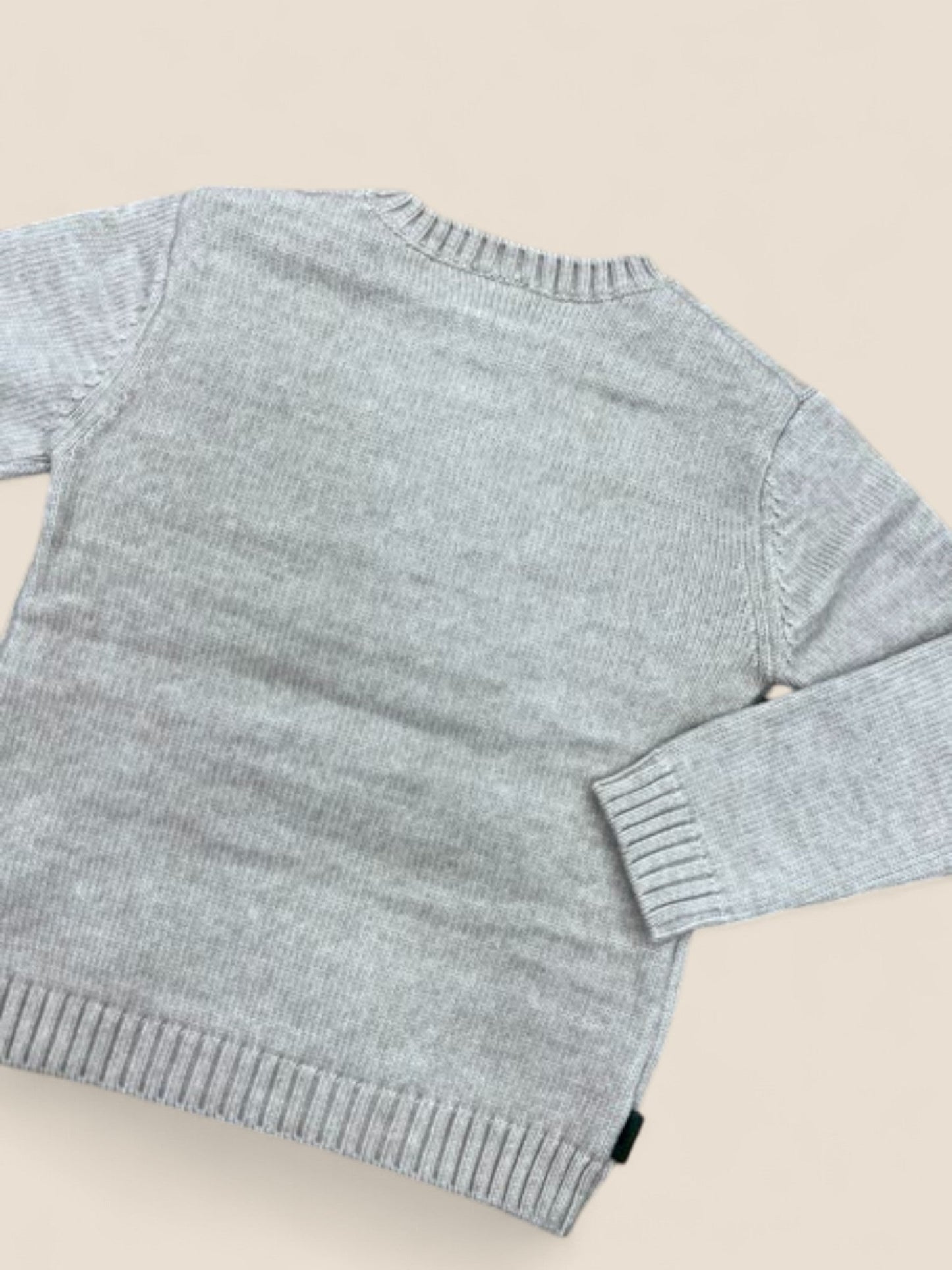 Jersey niña gris con dibujo de seta BOBOLI