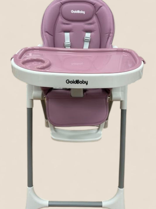 Trona evolutiva GoldBaby azul con bandeja regulable GoldBaby