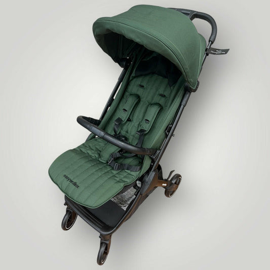 Carrito de paseo verde bosque Easywalker | Elegante, compacto y súper cómodo Peques del Valle