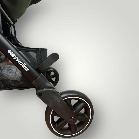 Carrito de paseo verde bosque Easywalker | Elegante, compacto y súper cómodo Peques del Valle