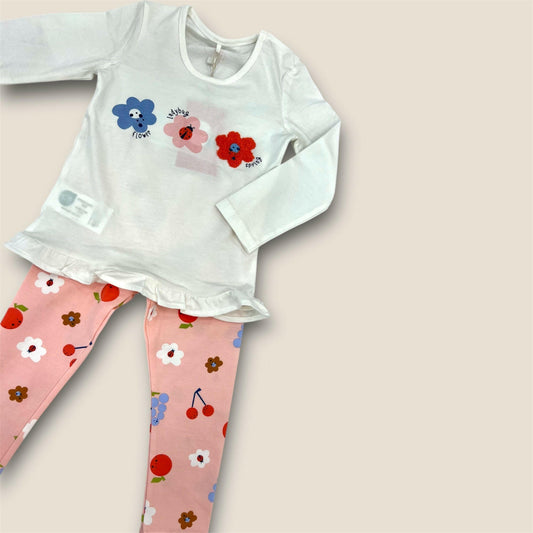 Conjunto estampado mariquitas Peques del Valle