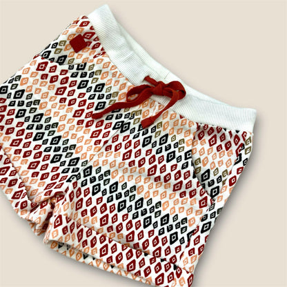 Short estampado étnico.