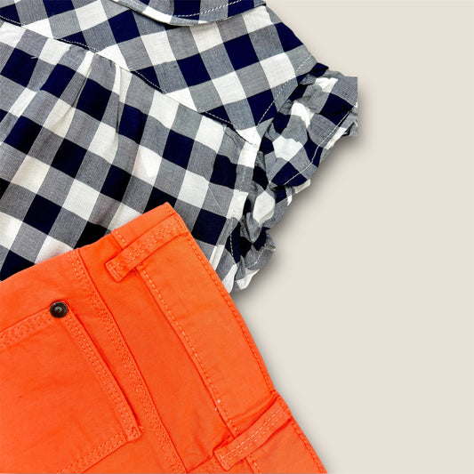 Conjunto cuadros y coral.