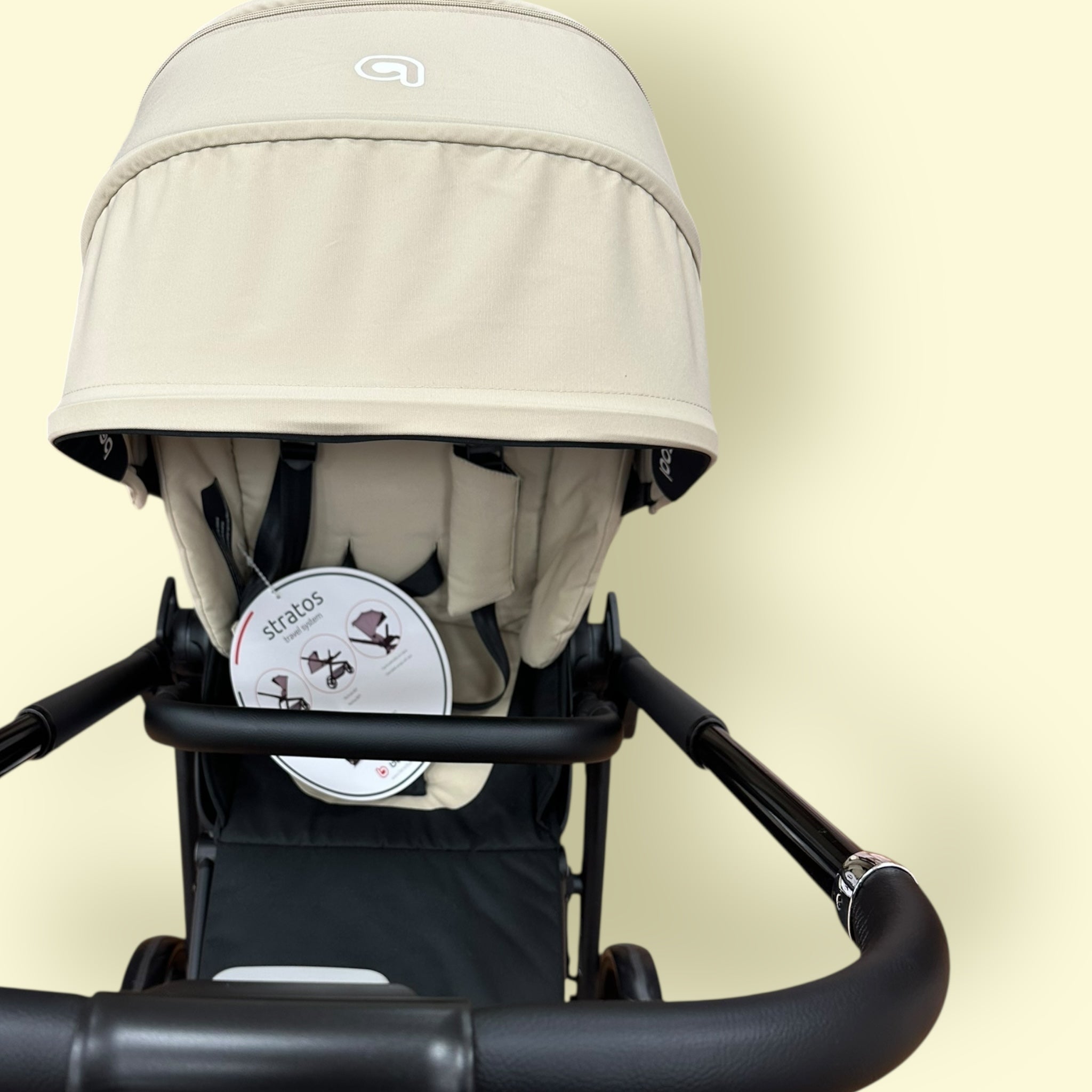 Carrito Be Cool Stratos beige 2 en 1 — Silla + Capazo BE COOL