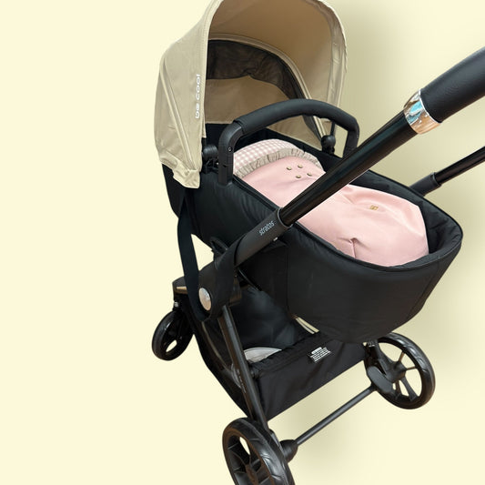 Carrito Be Cool Stratos beige 2 en 1 — Silla + Capazo BE COOL