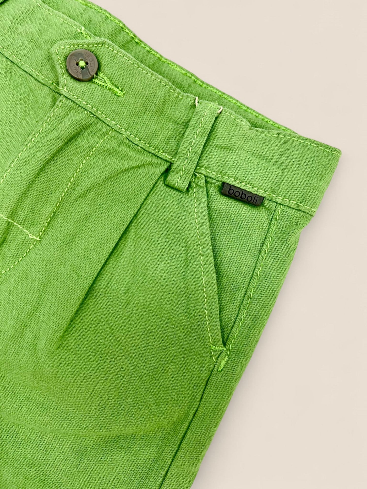 Bermudas verdes Peques del Valle