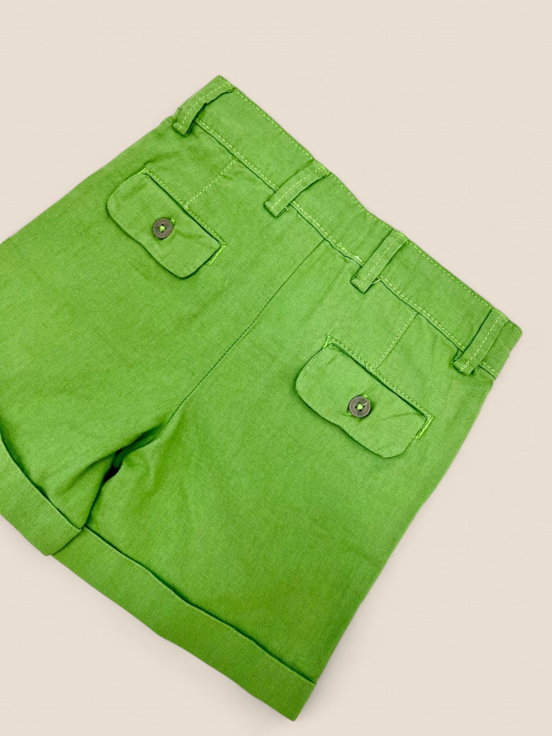 Bermudas verdes Peques del Valle
