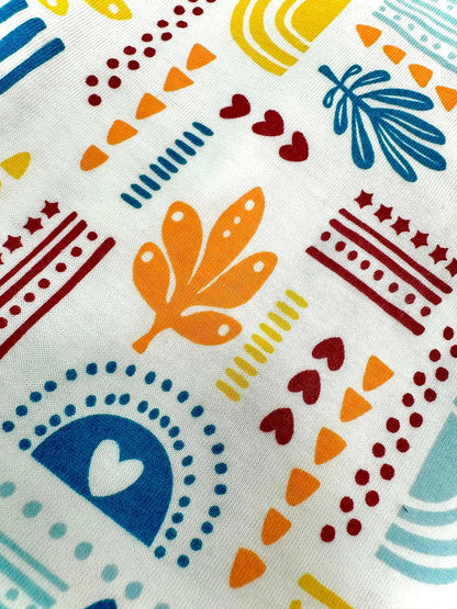 Conjunto ranita estampado étnico Peques del Valle