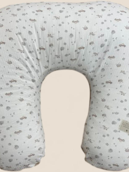 Cojín de lactancia estampado muselina Uzturre UZTURRE