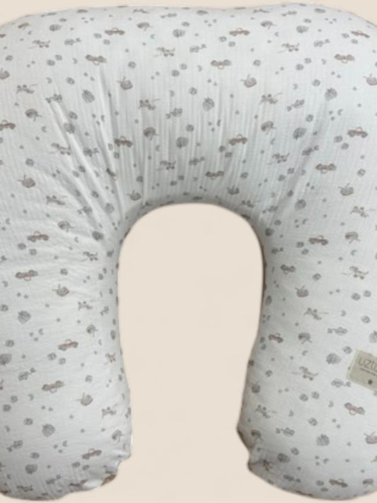 Cojín de lactancia estampado muselina Uzturre UZTURRE