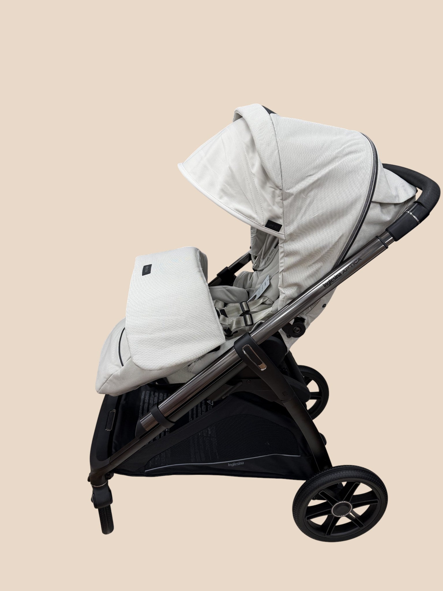 Carrito Inglesina Electa 3 en 1 color arena — Capazo + Silla + Grupo 0 Inglesina