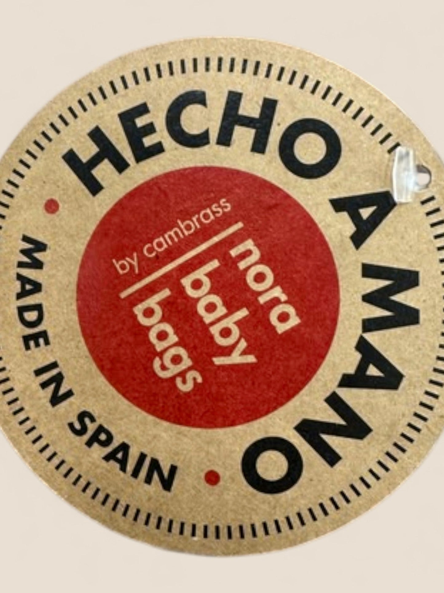 Saco capazo bebé vichy rosa nordic MOM babybag UZTURRE