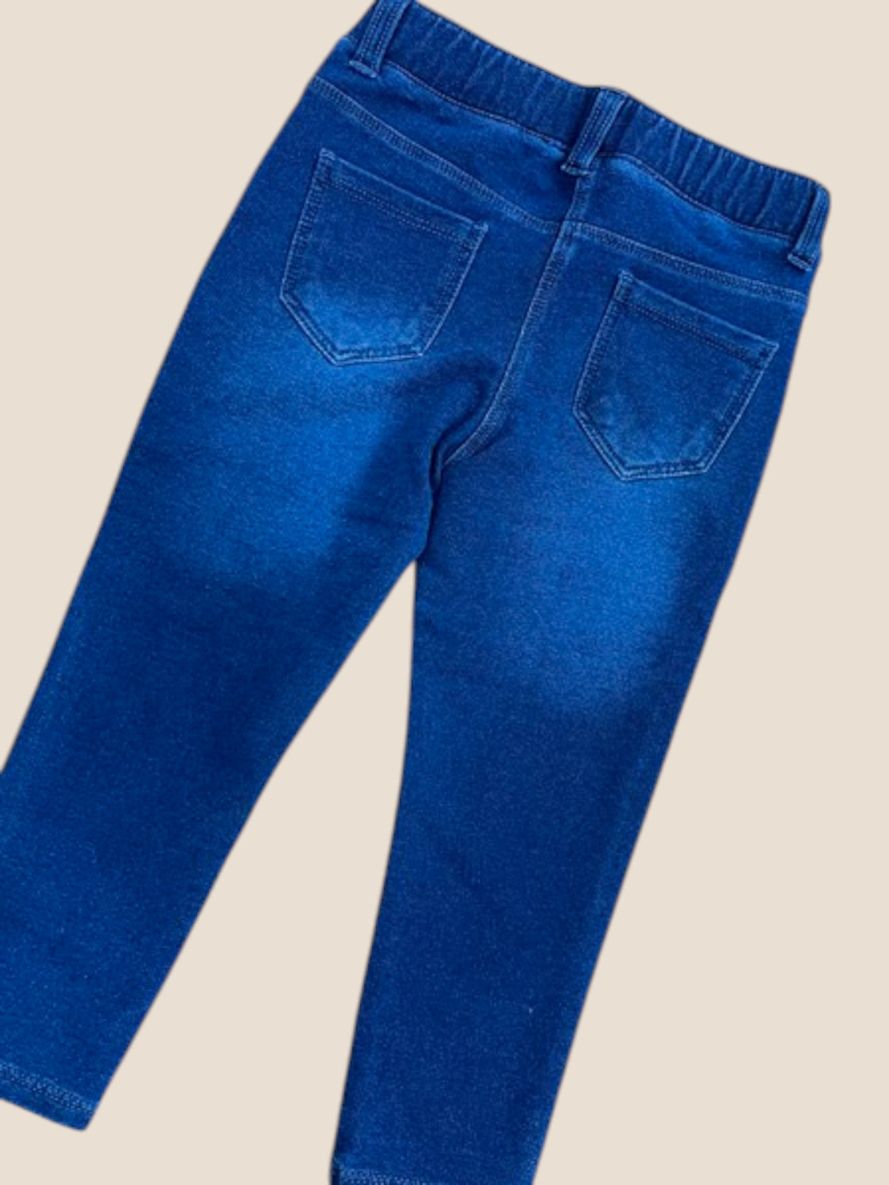 Jegging denim azul elástico con cintura cómoda BOBOLI