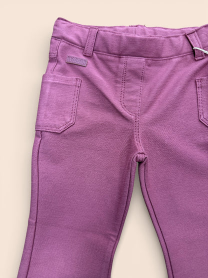 Pantalón morado tipo vaquero de algodón