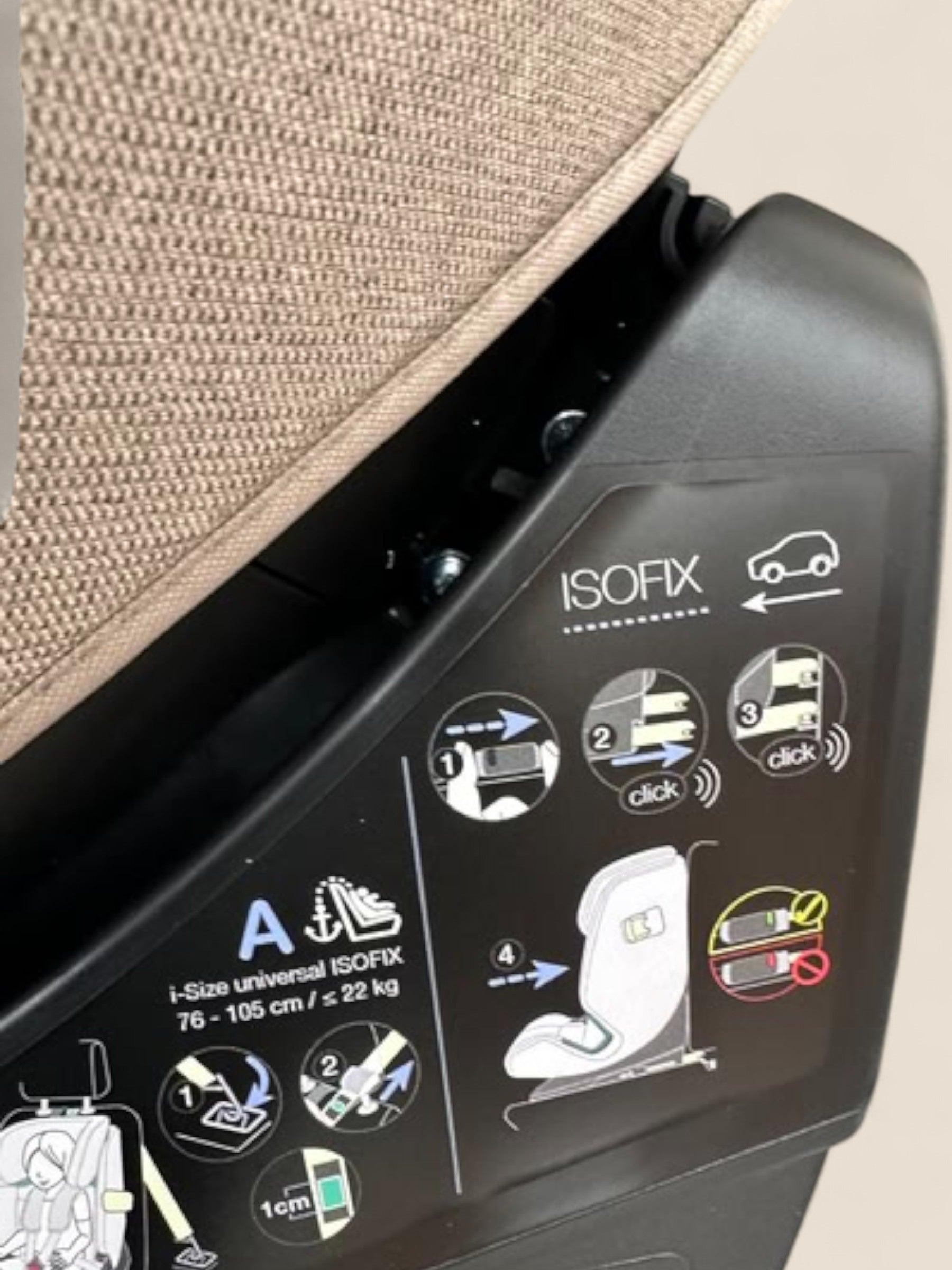Silla de coche Britax Römer i-Size con ISOFIX grupo 1 Britax Römer