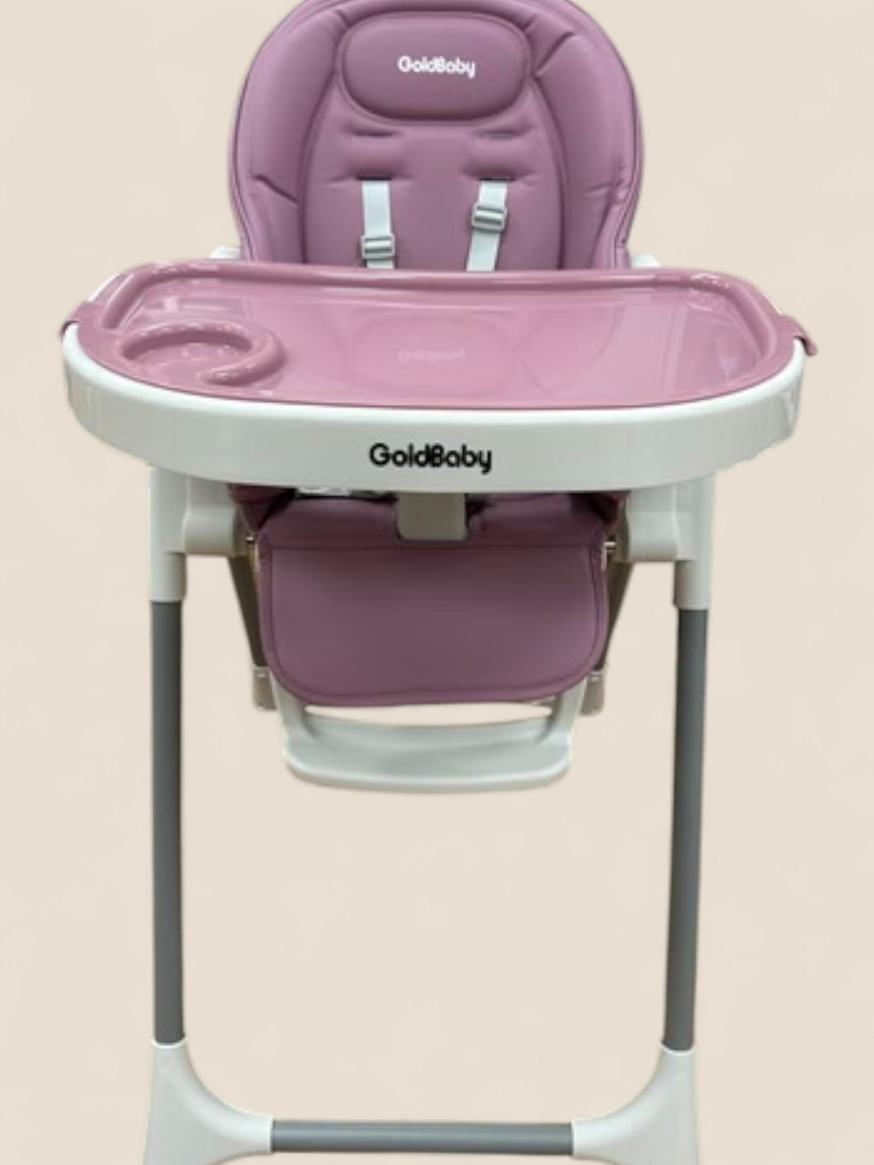 Trona evolutiva GoldBaby azul con bandeja regulable GoldBaby