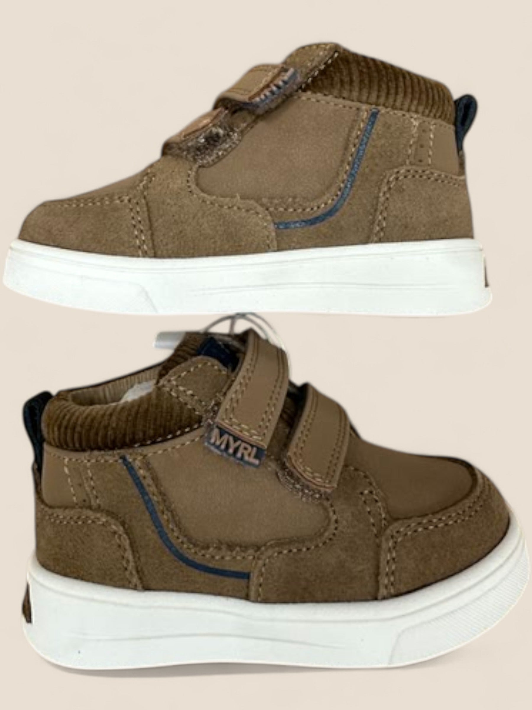 Zapatos Mayoral marrones deportivos con velcro Mayoral