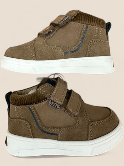 Zapatos Mayoral marrones deportivos con velcro Mayoral